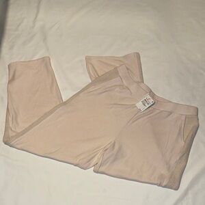 New with tags barefoot dreams Malibu Collection brushed fleece mix pant size XL